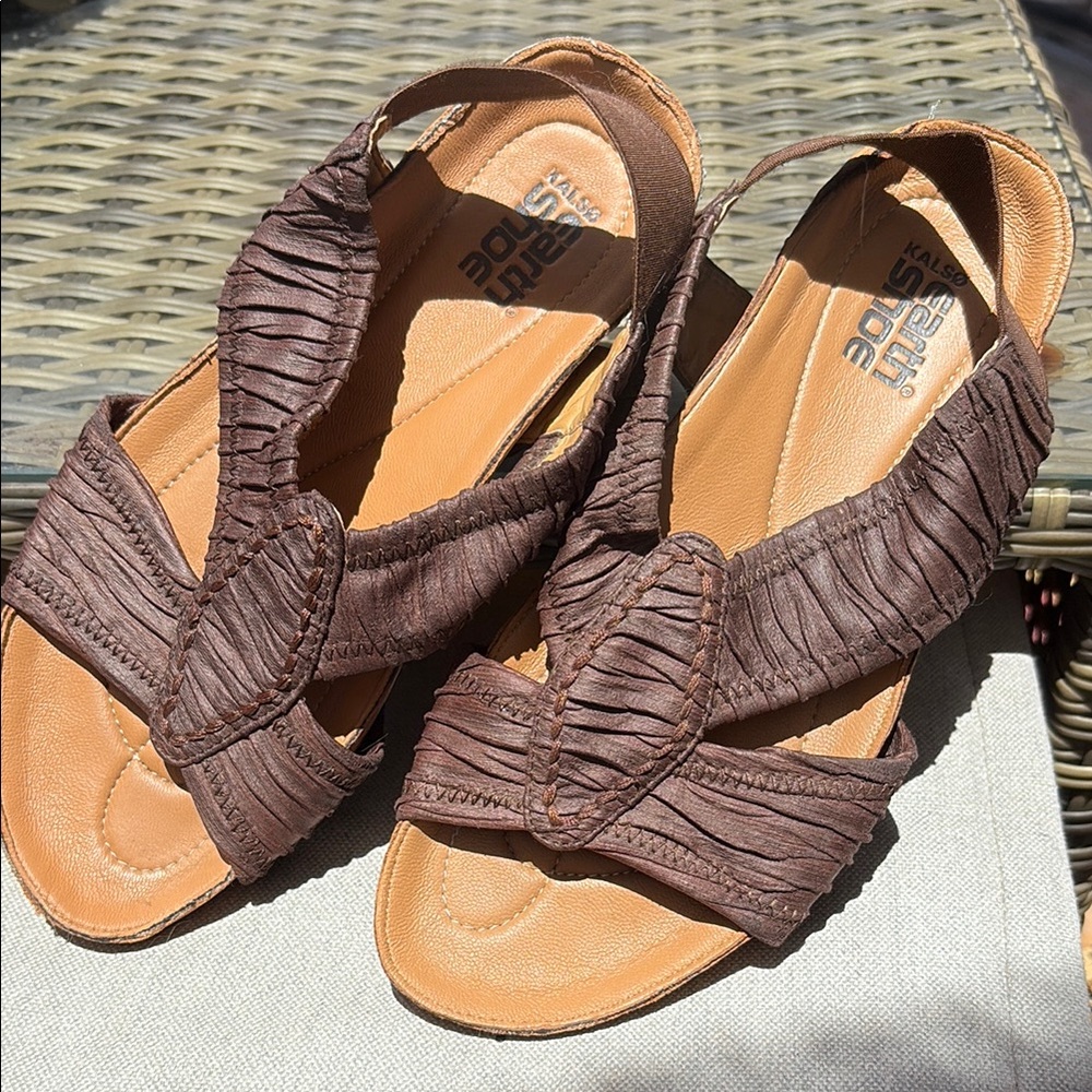 Kalso Enrapture Earth Sandals Brown Size 8.5